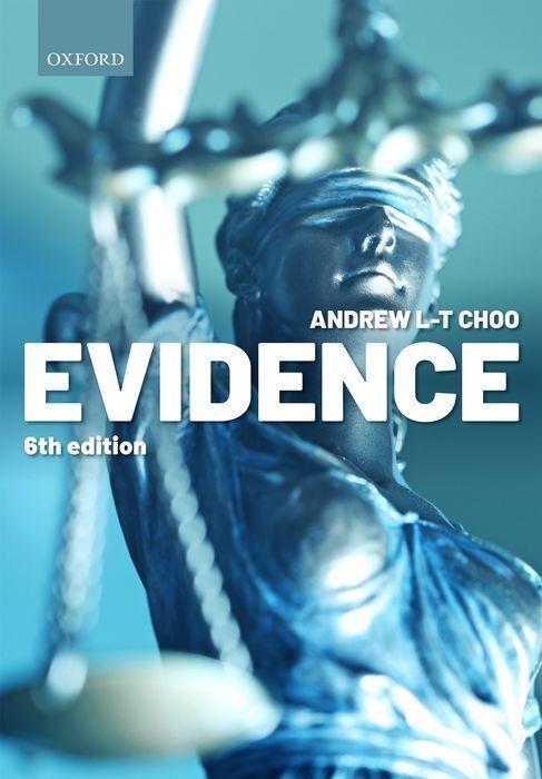 Książka Evidence ANDREW CHOO