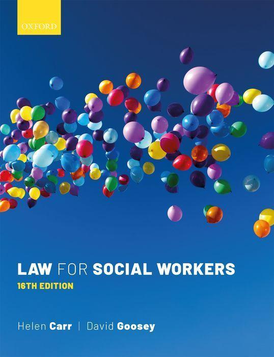 Kniha Law for Social Workers HELEN CARR
