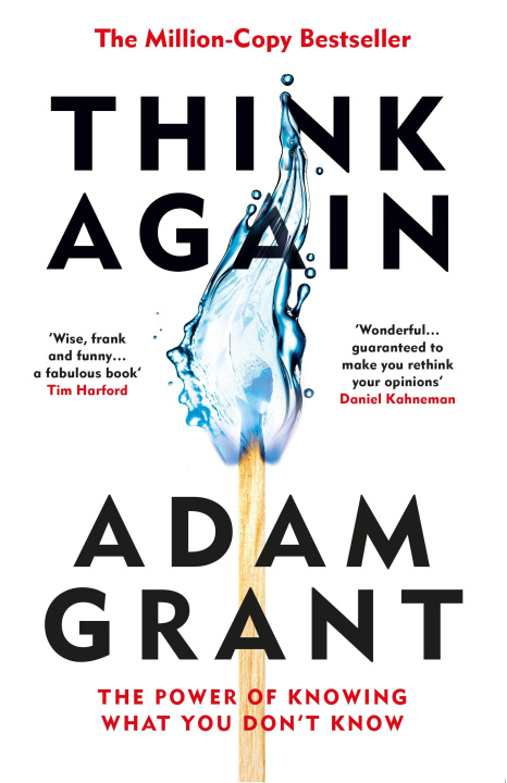 Książka Think Again Adam Grant