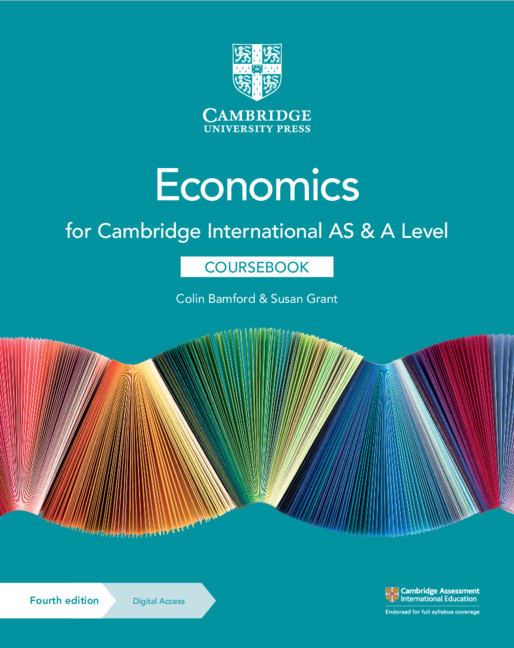 Книга Cambridge International AS & A Level Economics Coursebook with Digital Access (2 Years) Susan Grant