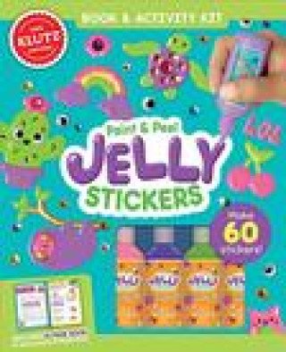 Книга Paint & Peel Jelly Stickers 