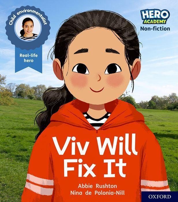 Книга Hero Academy Non-fiction: Oxford Level 2, Red Book Band: Viv Will Fix It Nina de Polonia-Nill