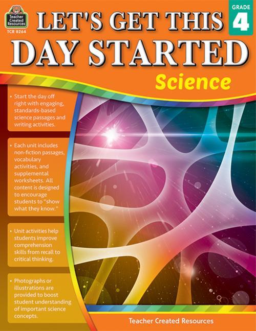 Libro Let's Get This Day Started: Science (Gr. 4) 