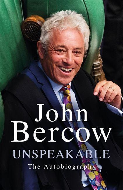 Kniha Unspeakable John Bercow
