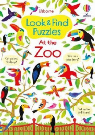 Kniha Look and Find Puzzles At the Zoo 