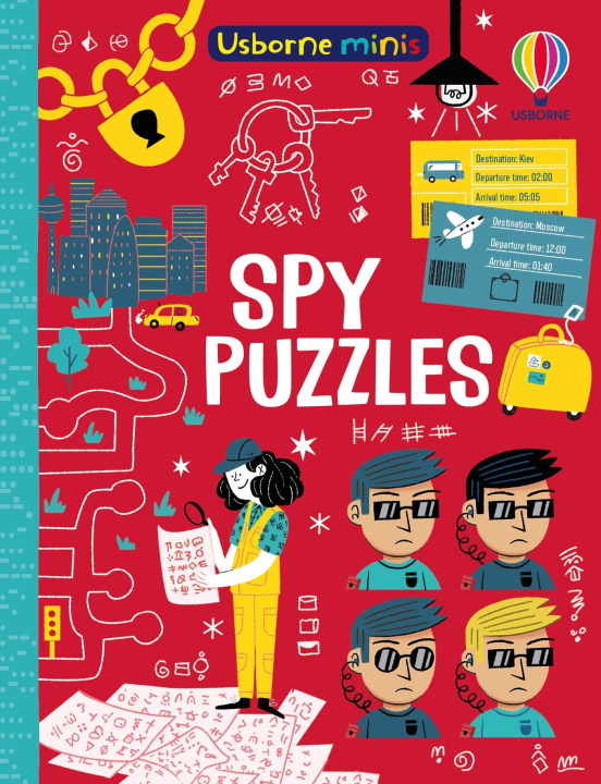 Book Spy Puzzles SIMON TUDHOPE