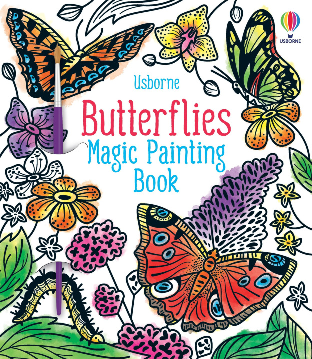 Könyv Butterflies Magic Painting Book KIRSTEEN ROBSON