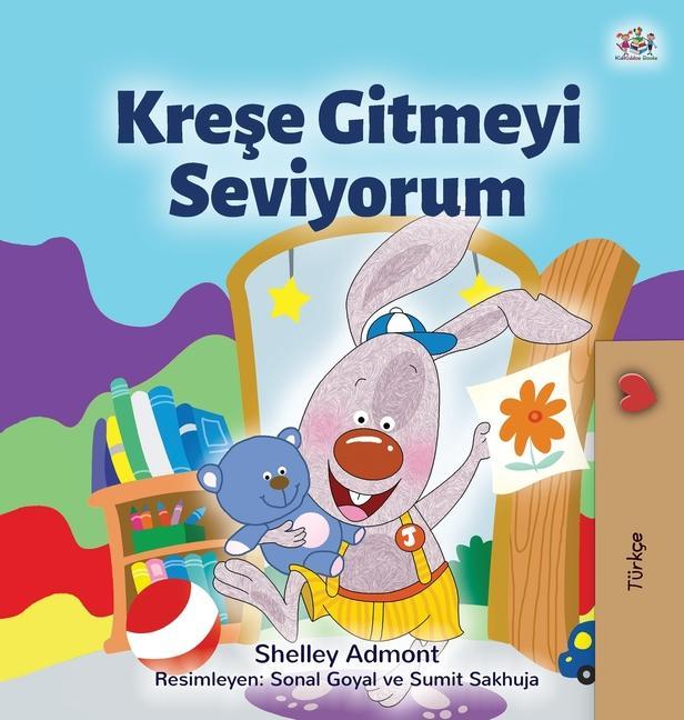 Книга I Love to Go to Daycare (Turkish Children's Book) Kidkiddos Books
