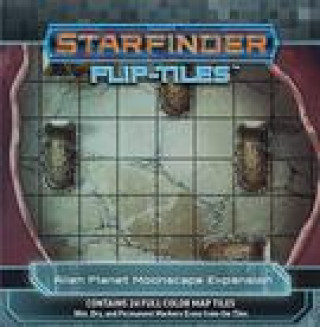 Gra/Zabawka Starfinder Flip-Tiles: Alien Planet Moonscape Expansion Jason Engle