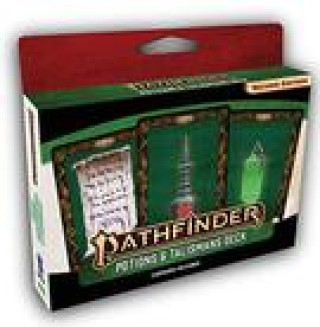 Spiel/Spielzeug Pathfinder Potions and Talismans Deck (P2) Paizo Staff