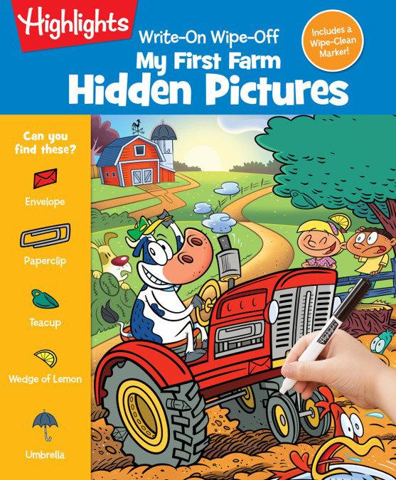 Libro My First Farm Hidden Pictures 