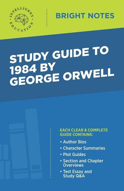 Könyv Study Guide to 1984 by George Orwell 