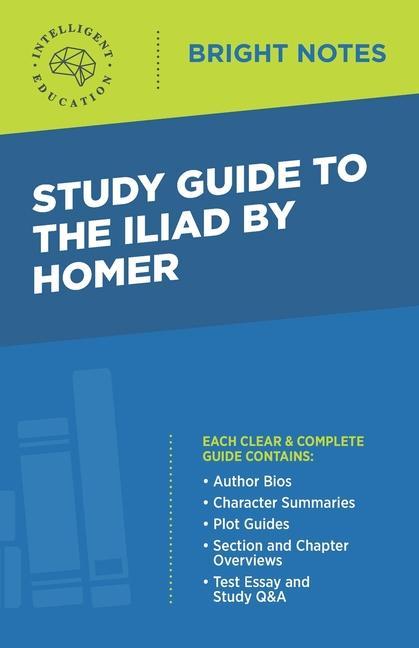 Книга Study Guide to The Iliad by Homer 