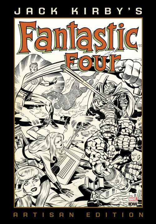 Книга Jack Kirby's Fantastic Four Artisan Edition 