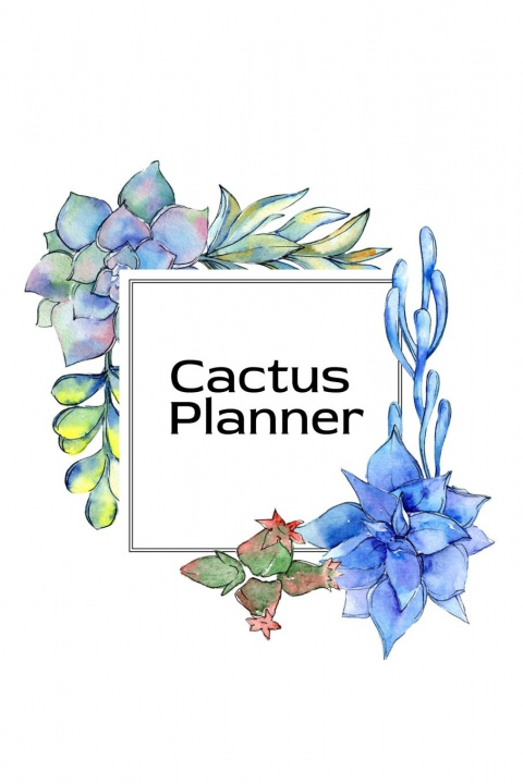 Book Cactus Planner JOY BLOOM