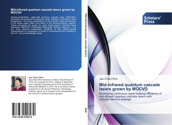 Книга Mid-infrared quantum cascade lasers grown by MOCVD JAE CHEOL SHIN