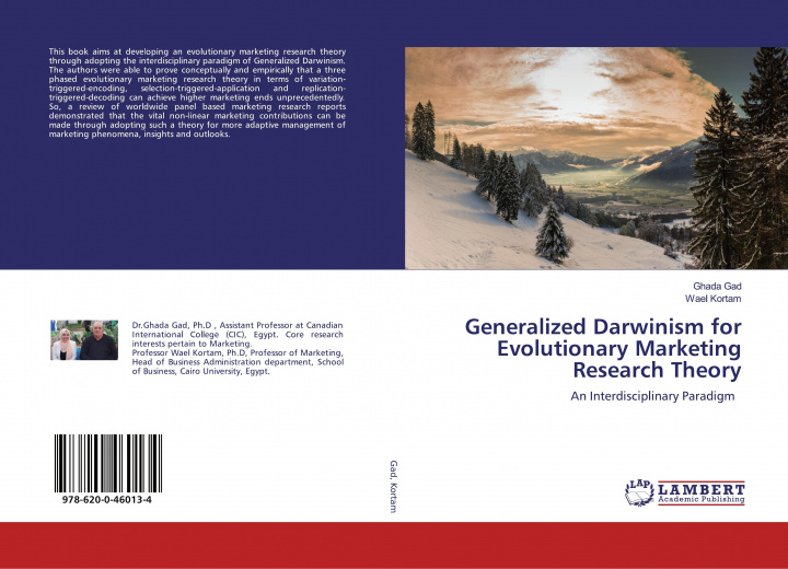 Книга Generalized Darwinism for Evolutionary Marketing Research Theory GHADA GAD