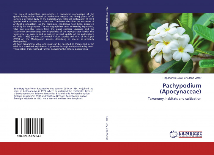 Könyv Pachypodium (Apocynaceae) SOLO HERY JEAN VICTO