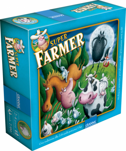 Book Superfarmer Deluxe Drewniane figurki 