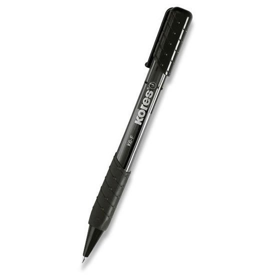 Papírszerek Kuličková tužka Kores K6 386 černá 