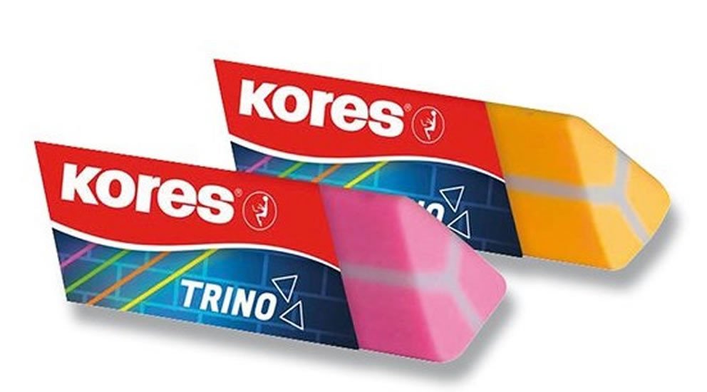 Pisarniški material Pryž Kores Trino Neon mix barev 