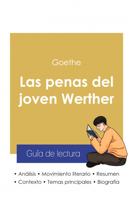 Kniha Guia de lectura Las penas del joven Werther de Goethe (analisis literario de referencia y resumen completo) 