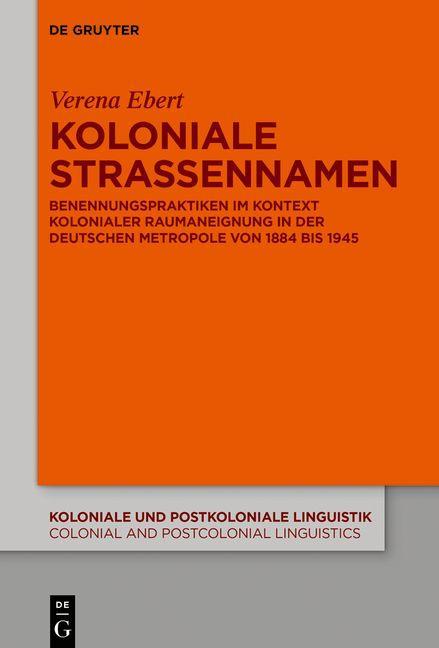 Buch Koloniale Straßennamen Verena Ebert