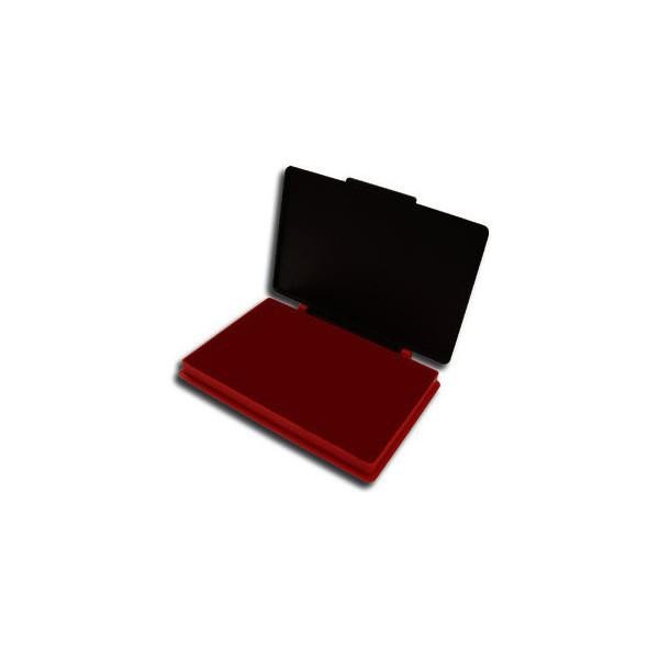 Papírenské zboží Razítková poduška 7x11 cm / červená 