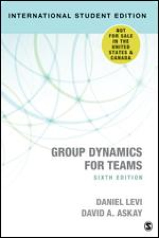 Knjiga Group Dynamics for Teams - International Student Edition Daniel Levi