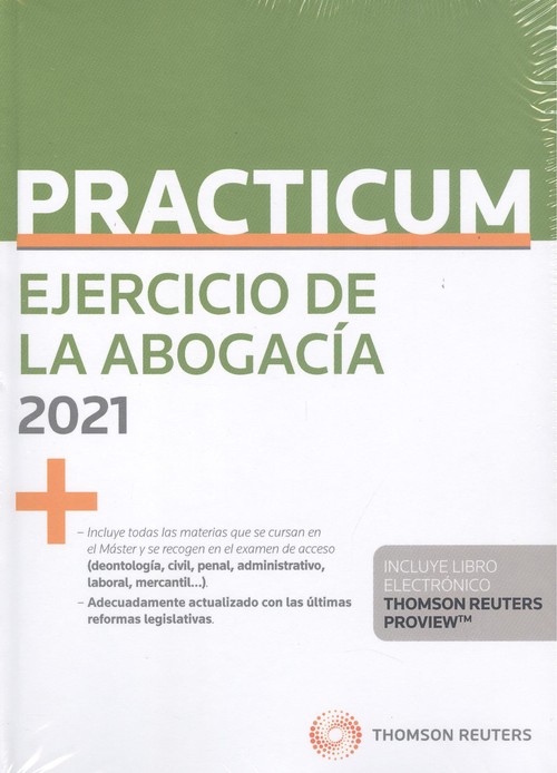 Kniha Practicum Ejercicio de la abogacía 2021 (Papel + e-book) 