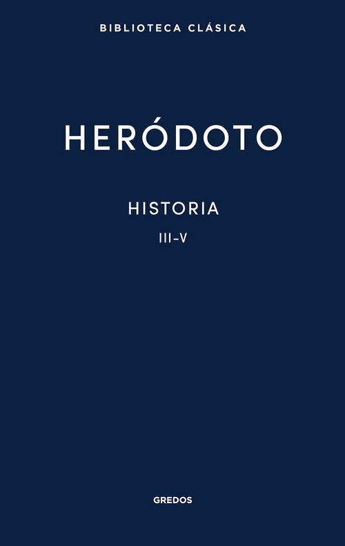 Kniha 26. Historia. Libros III-V HERODOTO