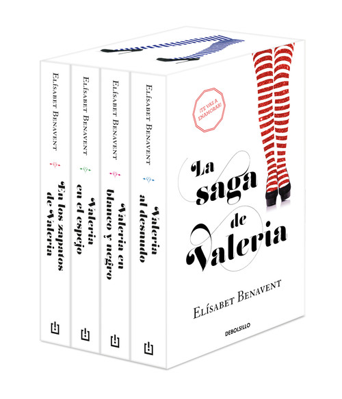 Książka La saga de Valeria (edición pack) Elisabet Benavent