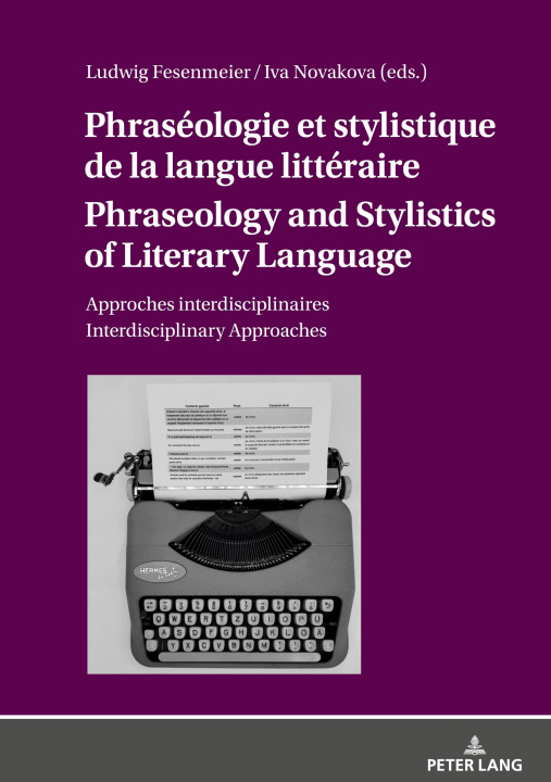 Kniha Phraseologie et stylistique de la langue litteraire Phraseology and Stylistics of Literary Language Ludwig Fesenmeier