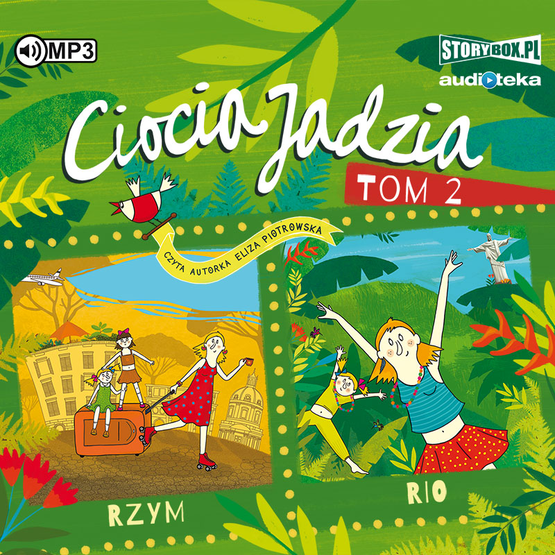 Book CD MP3 Rzym. Rio. Ciocia Jadzia. Tom 2 Eliza Piotrowska