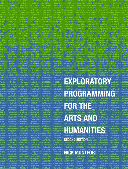 Книга Exploratory Programming for the Arts and Humanities, second edition Nick Montfort
