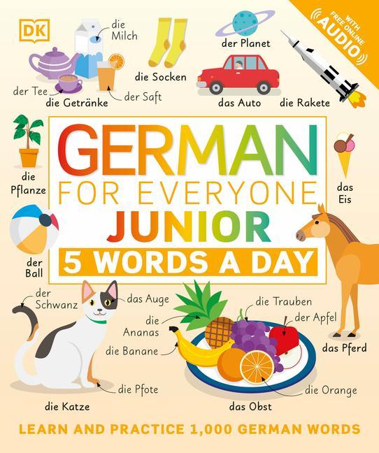 Könyv German for Everyone Junior: 5 Words a Day 