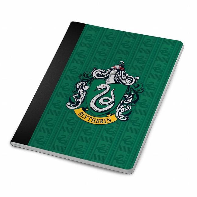 Knjiga Harry Potter: Slytherin Notebook and Page Clip Set 