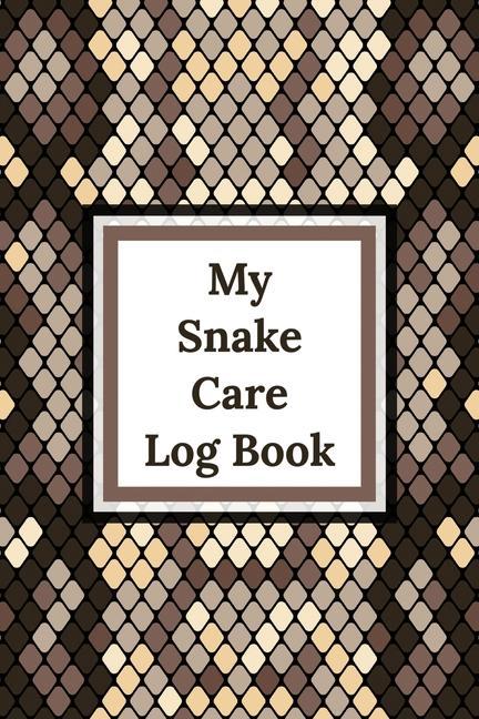 Książka My Snake Care Log Book 