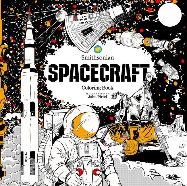 Книга Spacecraft: A Smithsonian Coloring Book John Pirtel