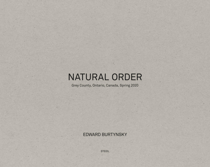 Kniha Edward Burtynsky: Natural Order 