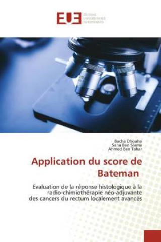 Knjiga Application du score de Bateman Sana Ben Slama