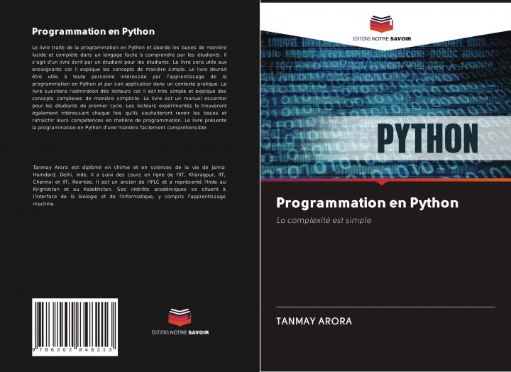 Libro Programmation en Python Tanmay Arora