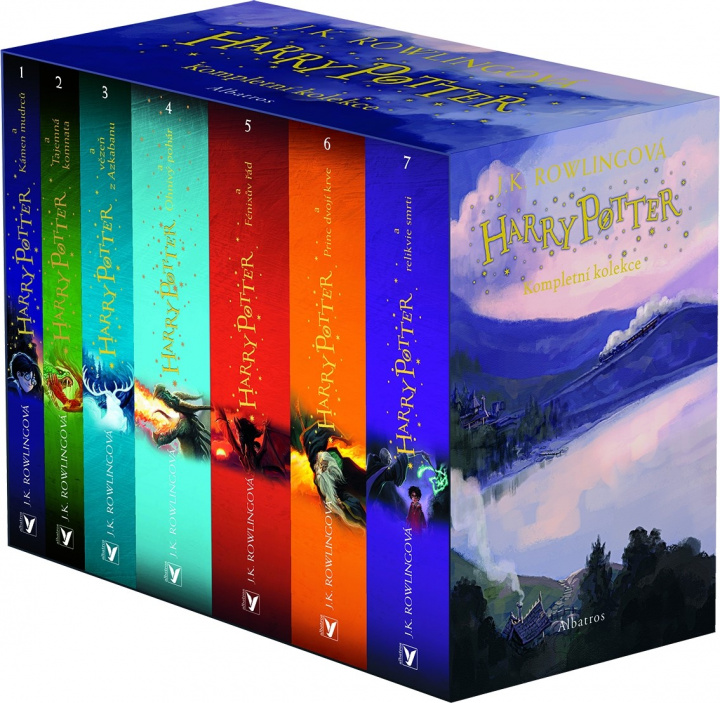 Book Harry Potter (Jonny Duddle) 1-7 BOX Joanne Rowling