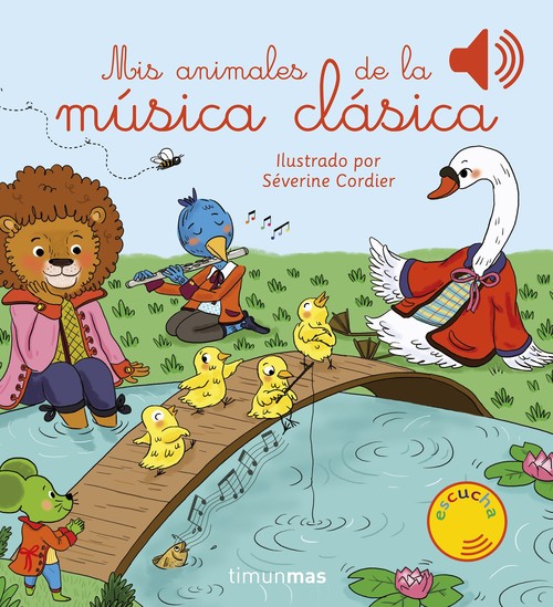 Kniha Mis animales de la música clásica SEVERINE CORDIER