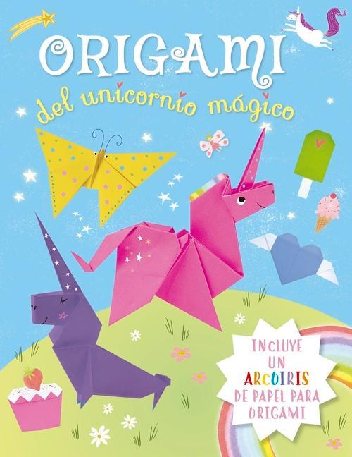 Kniha Origami el unicornio mágico Sam Loma