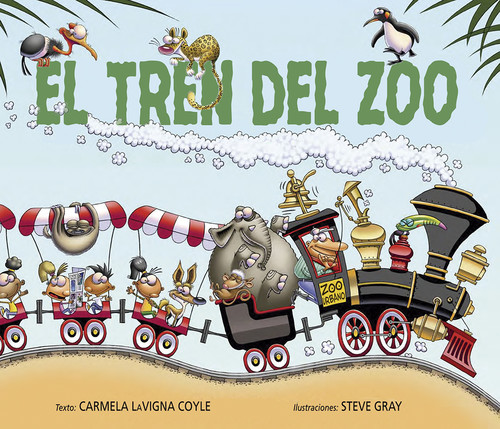Kniha El Tren del Zoo Steve Gray