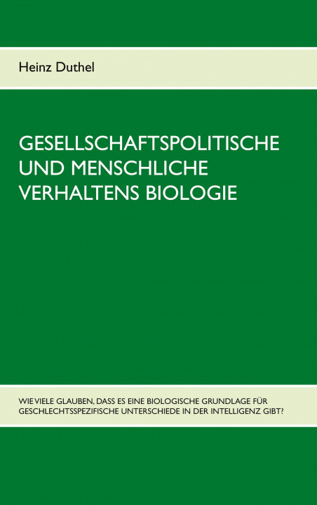 Kniha Gesellschaftspolitische und menschliche Verhaltens Biologie 