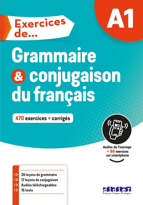 Carte Exercices de... Grammaire et conjugaison Clemence Fafa