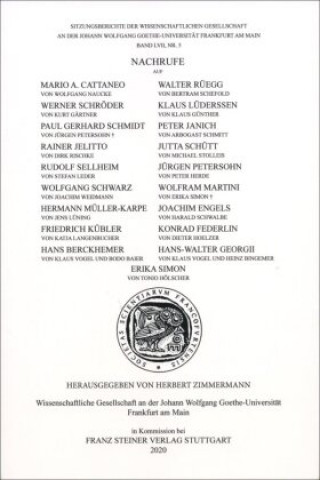 Książka Nachrufe Herbert Zimmermann