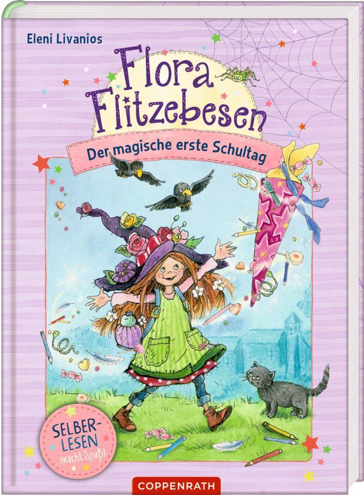 Livre Flora Flitzebesen (für Leseanfänger) Eleni Livanios